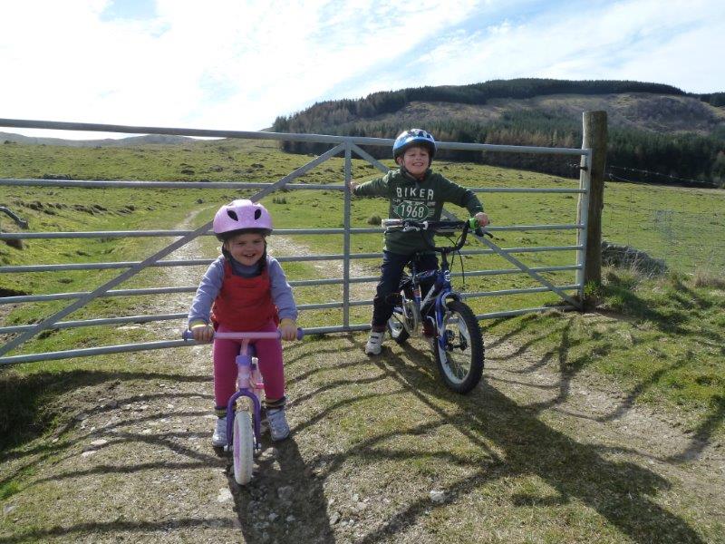 Biking from the Log Cabins