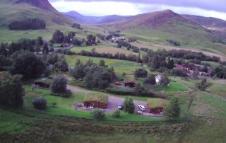 Another Overhead shot of Glenbeag Mountain Lodges