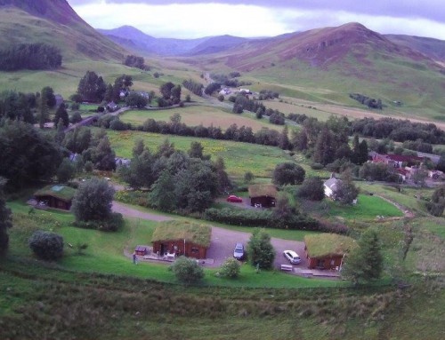 Another Overhead shot of Glenbeag Mountain Lodges
