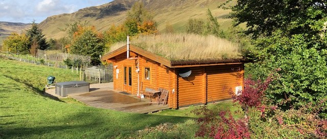 Autumn Log Cabins